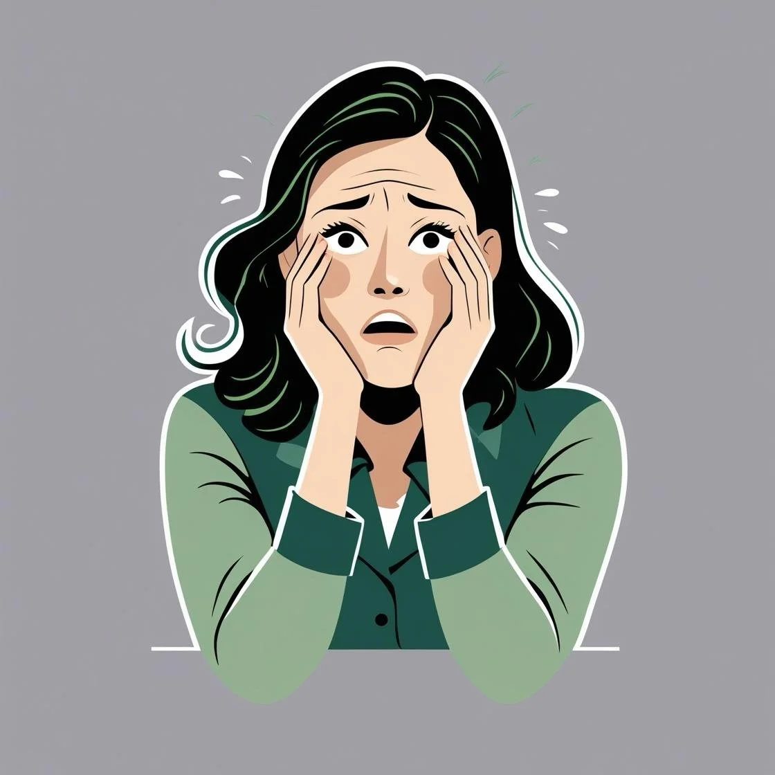 Dynapsy blog vrouw paniekklachten en angststoornis en schrikreactie